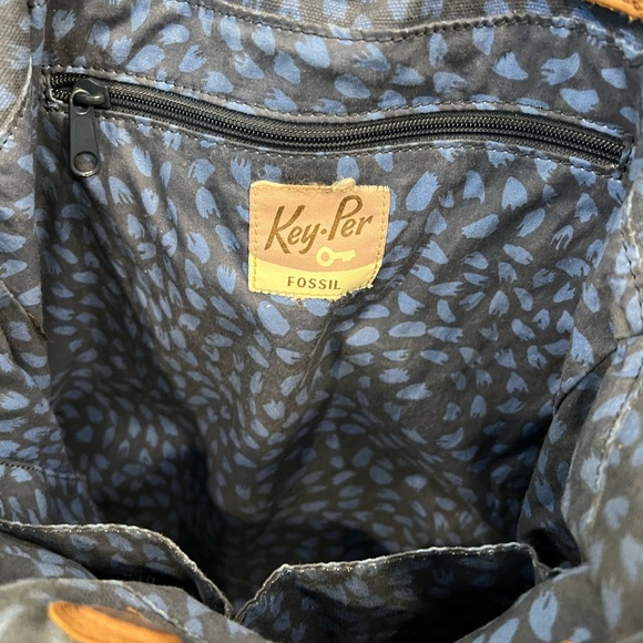 FOSSIL Women’s Tote Bag Multicolor BOHO - Picture 5 of 8